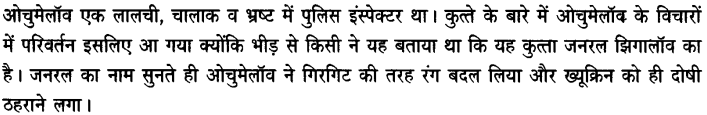 Chapter Wise Important Questions CBSE Class 10 Hindi B - गिरगिट 22a
