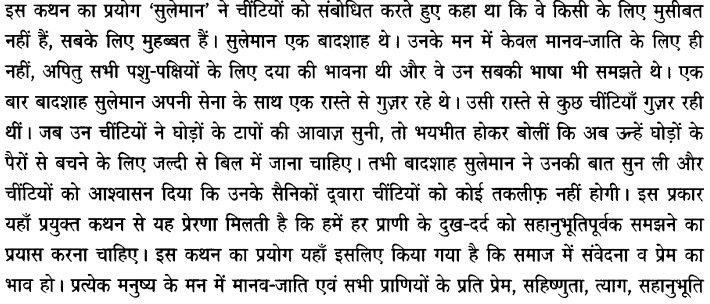 Chapter Wise Important Questions CBSE Class 10 Hindi B - अब कहाँ दूसरे के दुख से दुखी होने वाले 30a