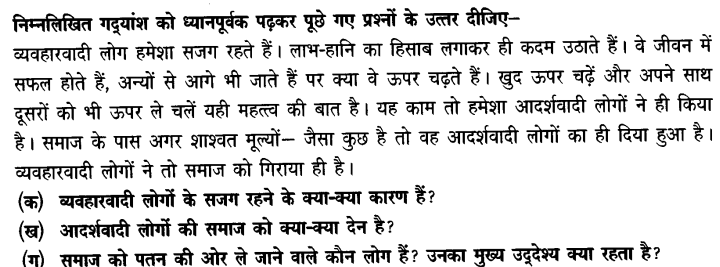 Chapter Wise Important Questions CBSE Class 10 Hindi B - पतझर में टूटी पत्तियाँ 17