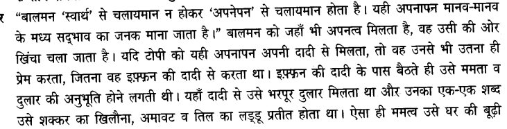 Chapter Wise Important Questions CBSE Class 10 Hindi B - टोपी शुक्ला 36a