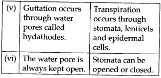 NCERT Solutions For Class 11 Biology Transport in Plants Q16.10