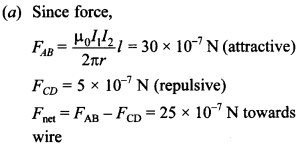 Physics MCQs for Class 12 with Answers Chapter 4 Moving Charges and Magnetism 16
