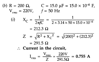 Important Questions for Class 12 Physics Chapter 7 Alternating Current Class 12 Important Questions 65
