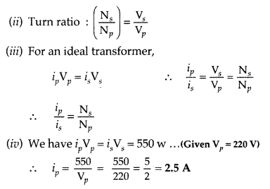 Important Questions for Class 12 Physics Chapter 7 Alternating Current Class 12 Important Questions 107