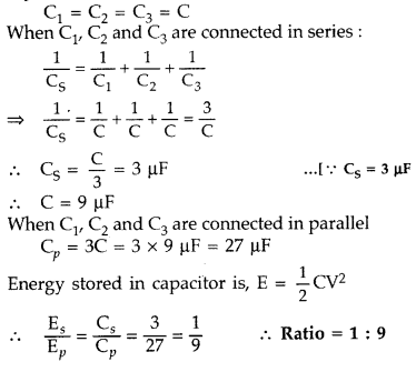 Important Questions for Class 12 Physics Chapter 2 Electrostatic Potential and Capacitance Class 12 Important Questions 27