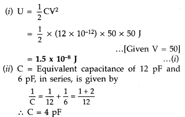 Important Questions for Class 12 Physics Chapter 2 Electrostatic Potential and Capacitance Class 12 Important Questions 106