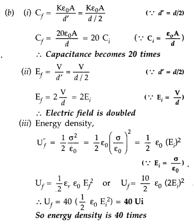 Important Questions for Class 12 Physics Chapter 2 Electrostatic Potential and Capacitance Class 12 Important Questions 131