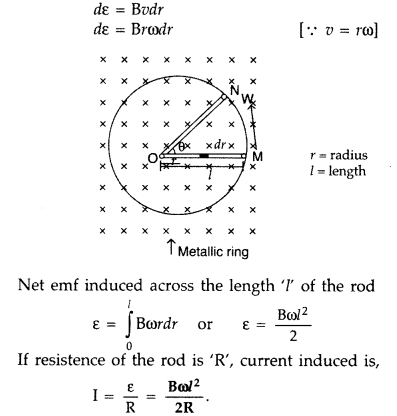 Important Questions for Class 12 Physics Chapter 6 Electromagnetic Induction Class 12 Important Questions 37