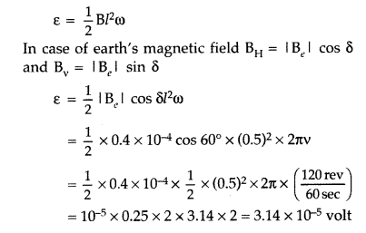 Important Questions for Class 12 Physics Chapter 6 Electromagnetic Induction Class 12 Important Questions 49