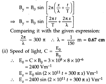 Important Questions for Class 12 Physics Chapter 8 Electromagnetic Waves Class 12 Important Questions 3
