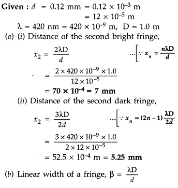 Important Questions for Class 12 Physics Chapter 10 Wave Optics Class 12 Important Questions 47