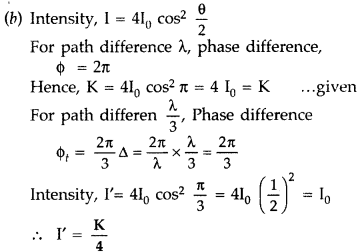 Important Questions for Class 12 Physics Chapter 10 Wave Optics Class 12 Important Questions 62