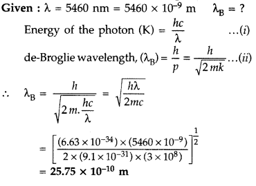 Important Questions for Class 12 Physics Chapter 11 Dual Nature of Radiation and Matter Class 12 Important Questions 36