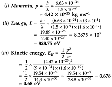 Important Questions for Class 12 Physics Chapter 11 Dual Nature of Radiation and Matter Class 12 Important Questions 50