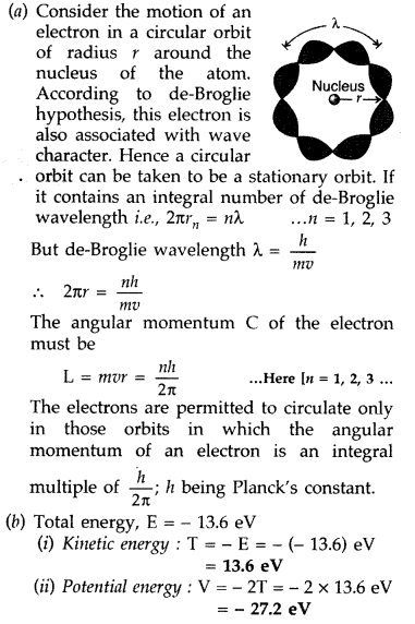 Important Questions for Class 12 Physics Chapter 11 Dual Nature of Radiation and Matter Class 12 Important Questions 52