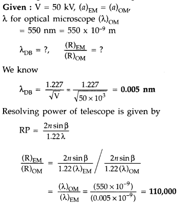 Important Questions for Class 12 Physics Chapter 11 Dual Nature of Radiation and Matter Class 12 Important Questions 83