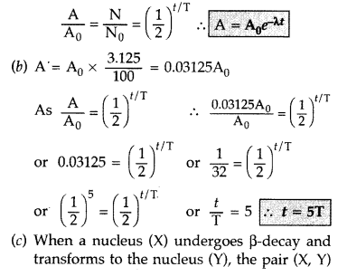Important Questions for Class 12 Physics Chapter 13 Nuclei Class 12 Important Questions 79